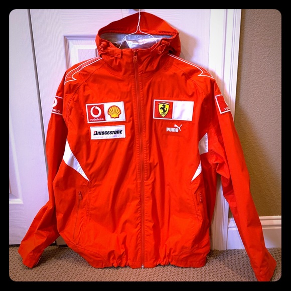 puma waterproof jacket mens